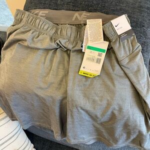 Nike Heather Gray Training Shorts